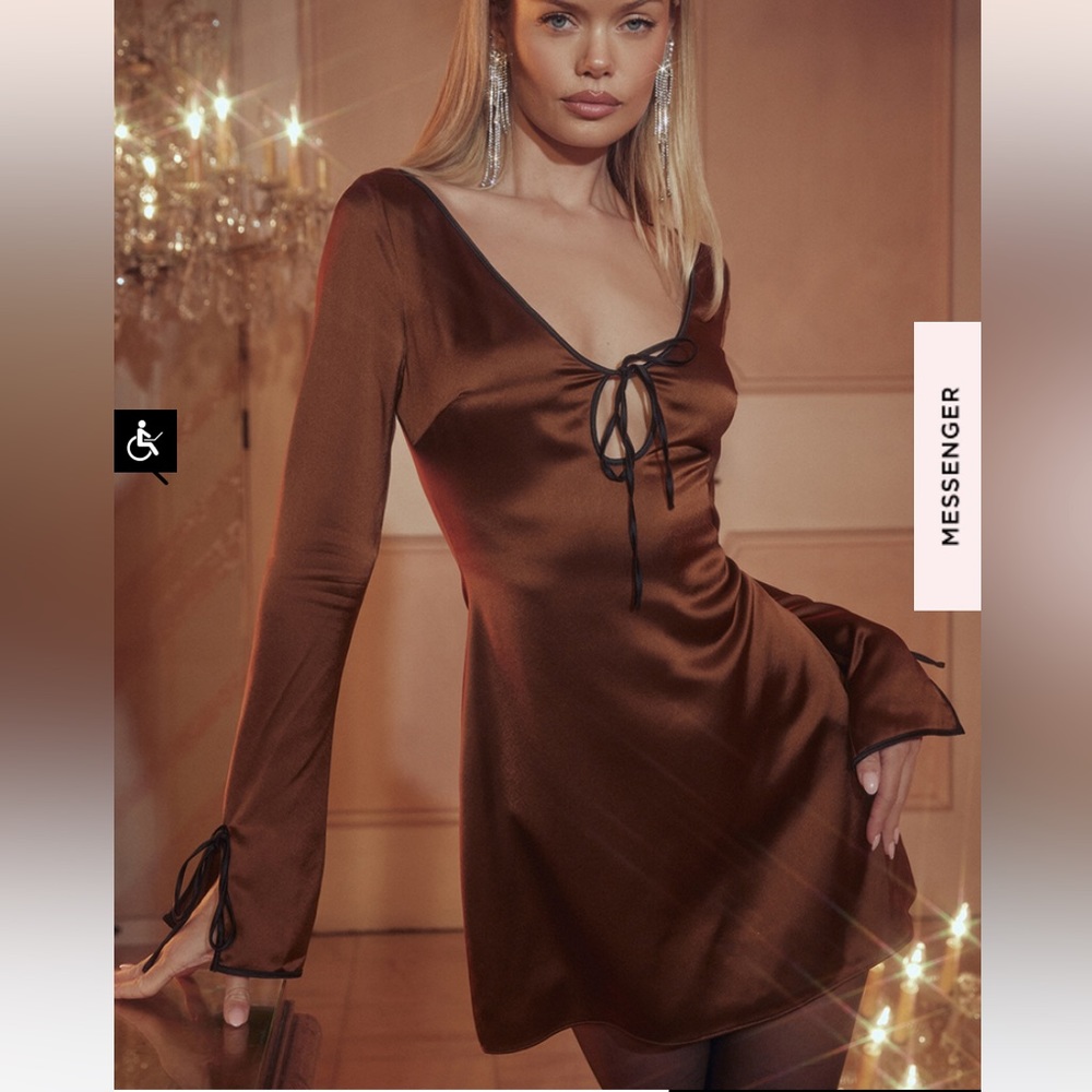 Sakina satin mini